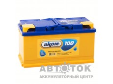 Автомобильный аккумулятор Аком 100R 850A