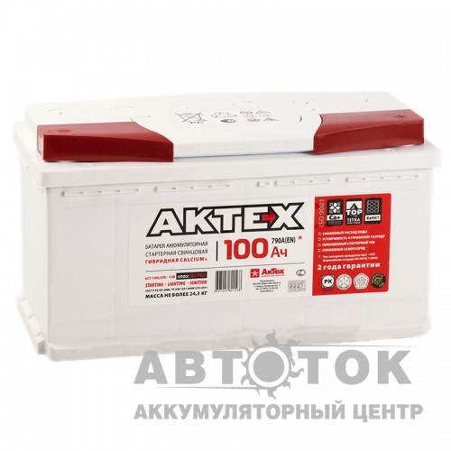 Автомобильный аккумулятор Актех 100R 790A