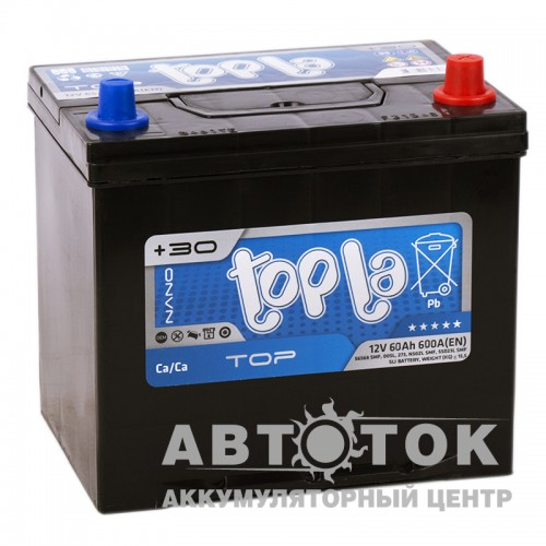 Автомобильный аккумулятор Topla Top JIS 60R 600А  118861 56068