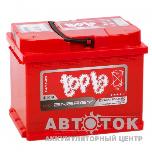 Автомобильный аккумулятор Topla Energy 60L 600A  108160 56265