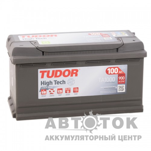 Автомобильный аккумулятор Tudor High-Tech 100R 900A  TA1000