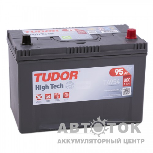 Автомобильный аккумулятор Tudor High-Tech 95R 800A  TA954