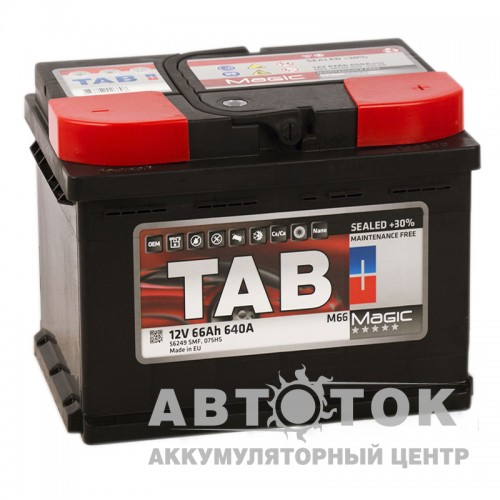 Автомобильный аккумулятор Tab Magic 66R 640A  189065 56649