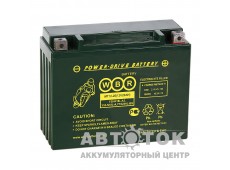 WBR MT12-20 AGM 21 Ач 350А О.П. 205x87x162 Y50-N18L-A,Y50-N18L-A3, YTX24HL-BS