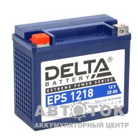 Delta EPS 1218 20 Ач, 270А 176x87x154 YTX20-BS, YTX20H-BS П.П.