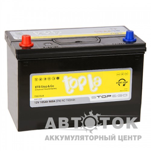 Автомобильный аккумулятор Topla EFB Stop-n-Go 105L 900A  112105 60519