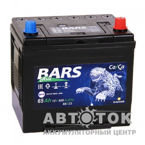 Автомобильный аккумулятор Bars Asia 65R 560A