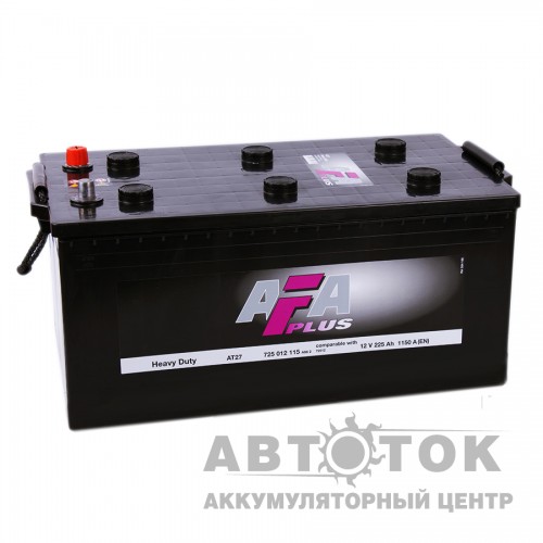 Автомобильный аккумулятор AFA Plus 225 евро 1150A  Heavy Duty AT27