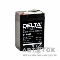 UPS Delta DT 6045 6V 4.5 Ач 70x47x101