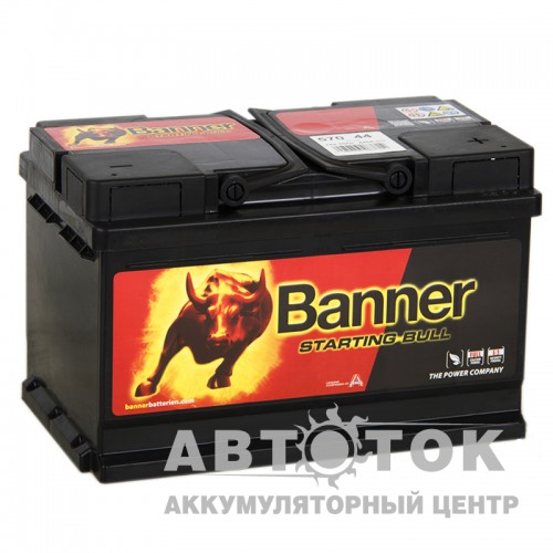 Автомобильный аккумулятор Banner Starting Bull 570 44 70R 640A