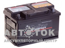 Автомобильный аккумулятор Delkor 57539 75R 650A