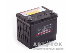 Автомобильный аккумулятор Delkor 75D23L 65R 570A