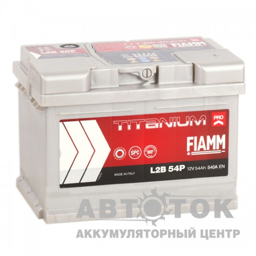 Автомобильный аккумулятор Fiamm Titanium Pro 54R низ. 540A  L2B 54P