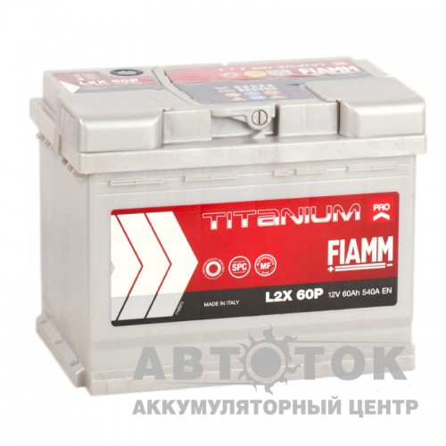 Автомобильный аккумулятор Fiamm Titanium Pro 60L 540A  L2X 60P