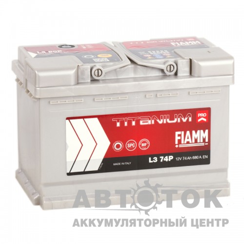 Автомобильный аккумулятор Fiamm Titanium Pro 74R 680A  L3 74P