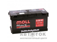 Автомобильный аккумулятор Moll M3plus 91R 800A