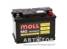 Автомобильный аккумулятор Moll MG Standard 75R 720A