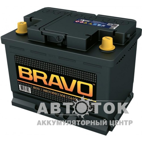 Автомобильный аккумулятор Bravo 60L 480A