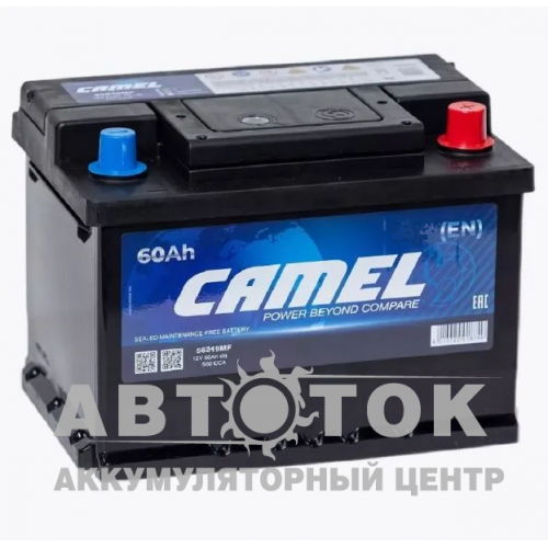 Автомобильный аккумулятор CAMEL  60L о.п. 560А