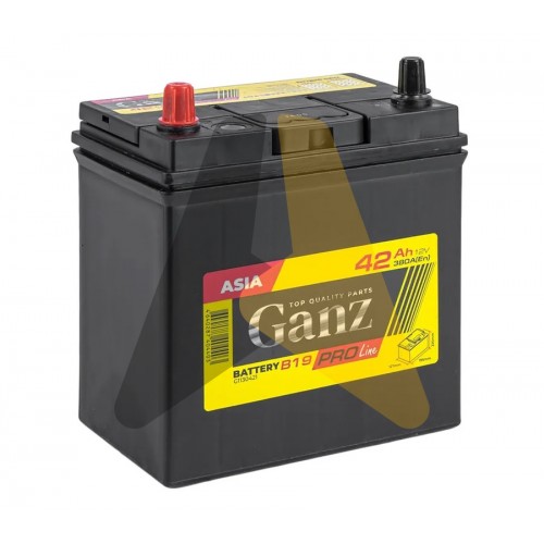 Автомобильный аккумулятор GANZ PRO-Line JIS 42 А/ч п.п.