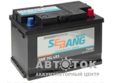 Автомобильный аккумулятор Sebang SMF 75 о.п. низк. (75L-LB3)  700A