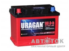 Автомобильный аккумулятор URAGAN 60L 500A